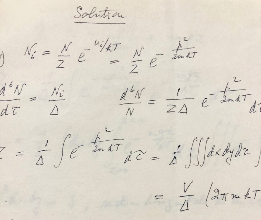 Mémoire d'encres - Manuscrit autographe d'Alfred Kastler