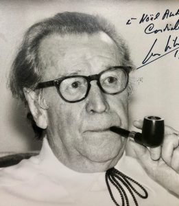 Mémoire d'encres - Photo dédicacée de Georges Simenon