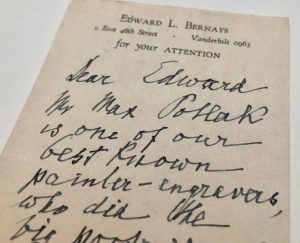 Mémoire d'encres - Billet autographe signé de Sigmund Freud