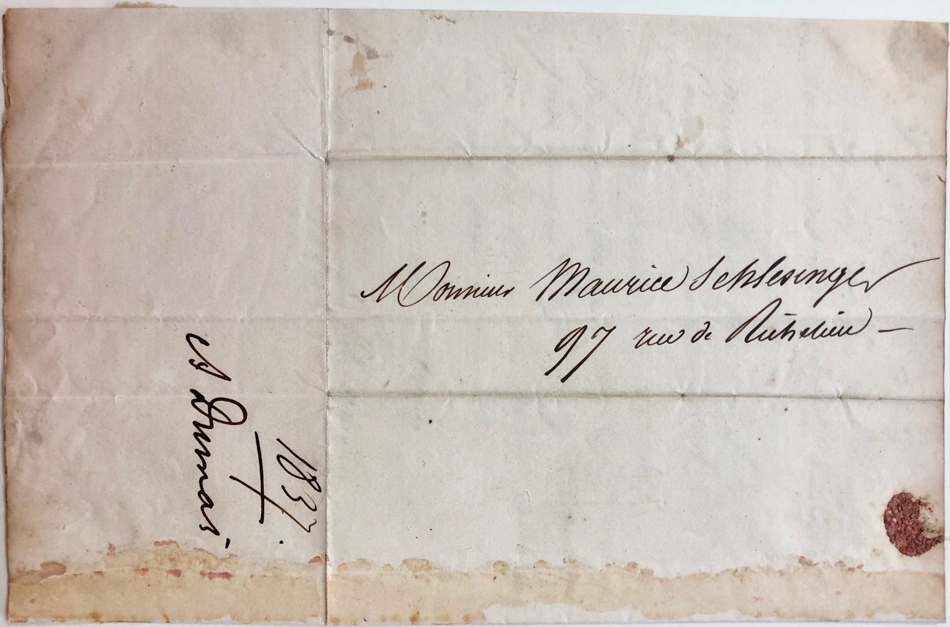 Mémoire d'encres - Belle lettre autographe signée d'Alexandre Dumas évoquant Honoré de Balzac