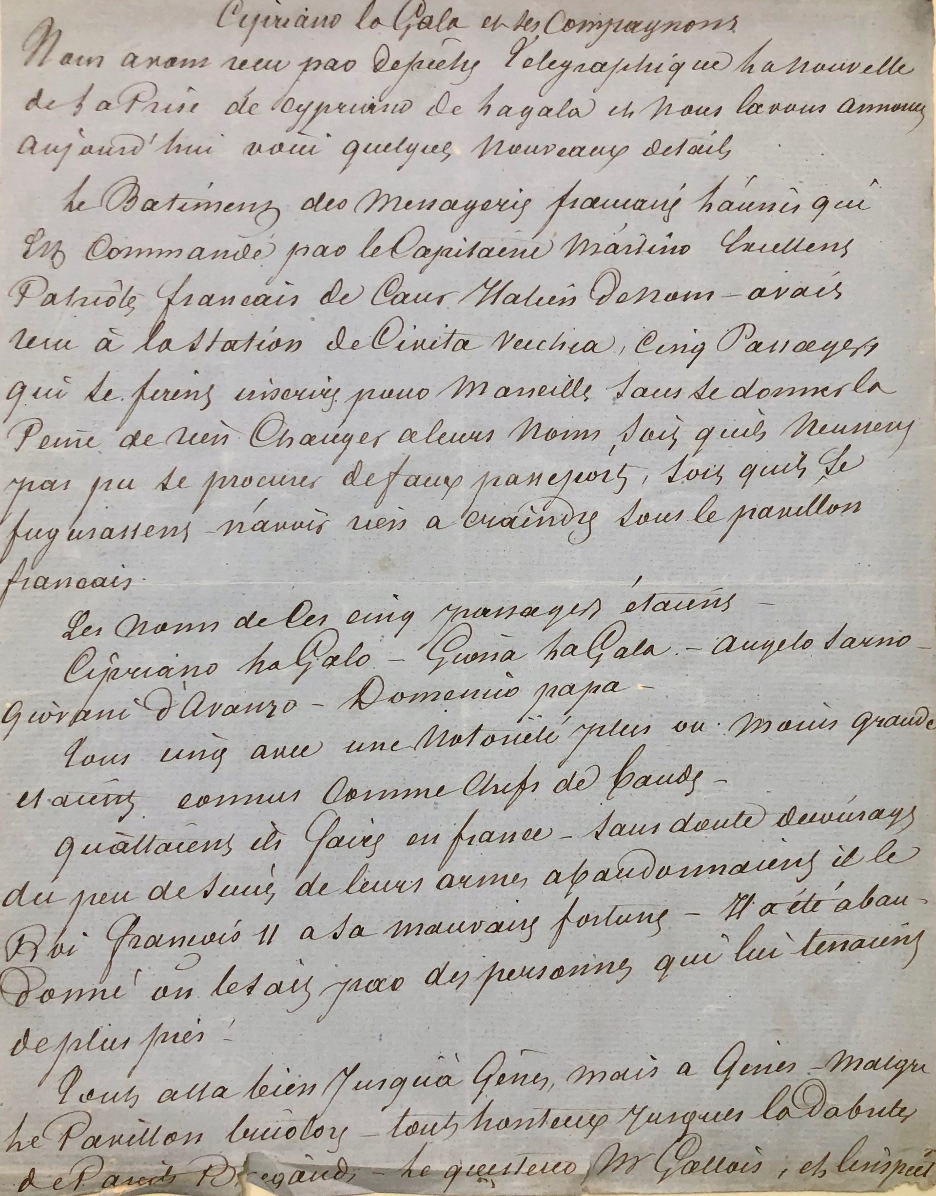 Mémoire d'encres - Manuscrit autographe d'Alexandre Dumas