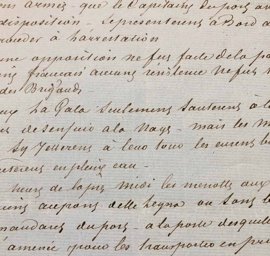 Mémoire d'encres - Manuscrit autographe d'Alexandre Dumas